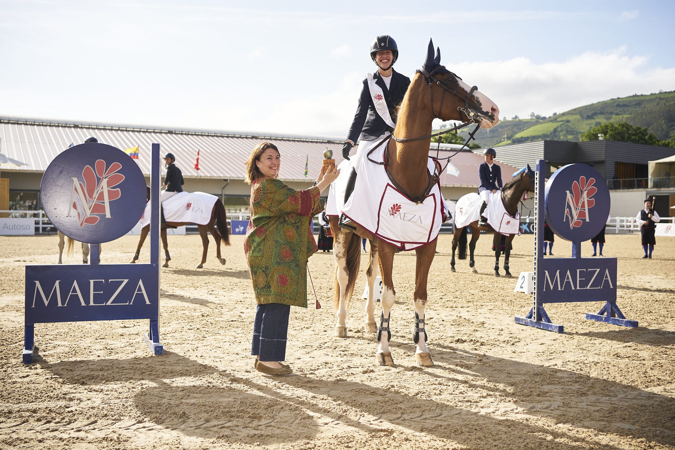Triunfo español en el Gran Premio del CSI3* Maeza, con Teresa Blázquez protagonista